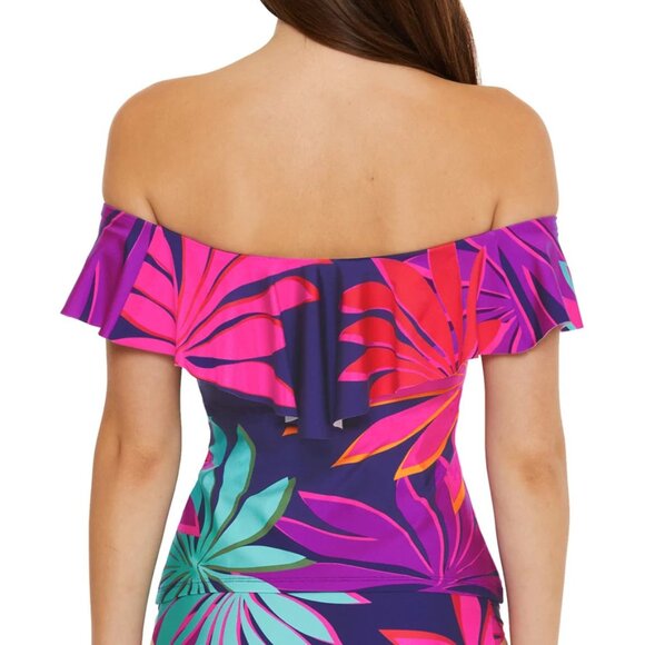 NWT Trina Turk Wailea Bandeau Tankini Top 4 - Picture 2 of 3